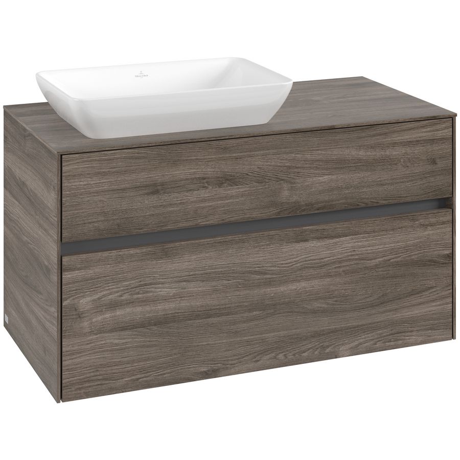 Wastafelonderkast Collaro 1000x548x500mm Sto.Oak C11000RK