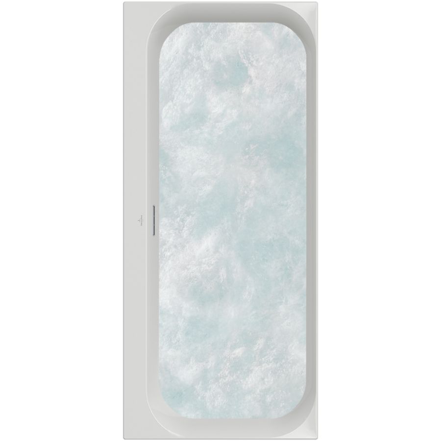 Ligbad rechthoek acryl 170x75cm Stone WH (AC) Watert UAC170LSF2B1VRW