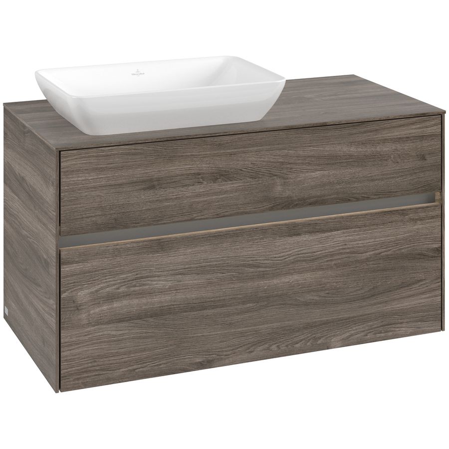 Wastafelonderkast Collaro 1000x548x500mm Sto.Oak C110B0RK