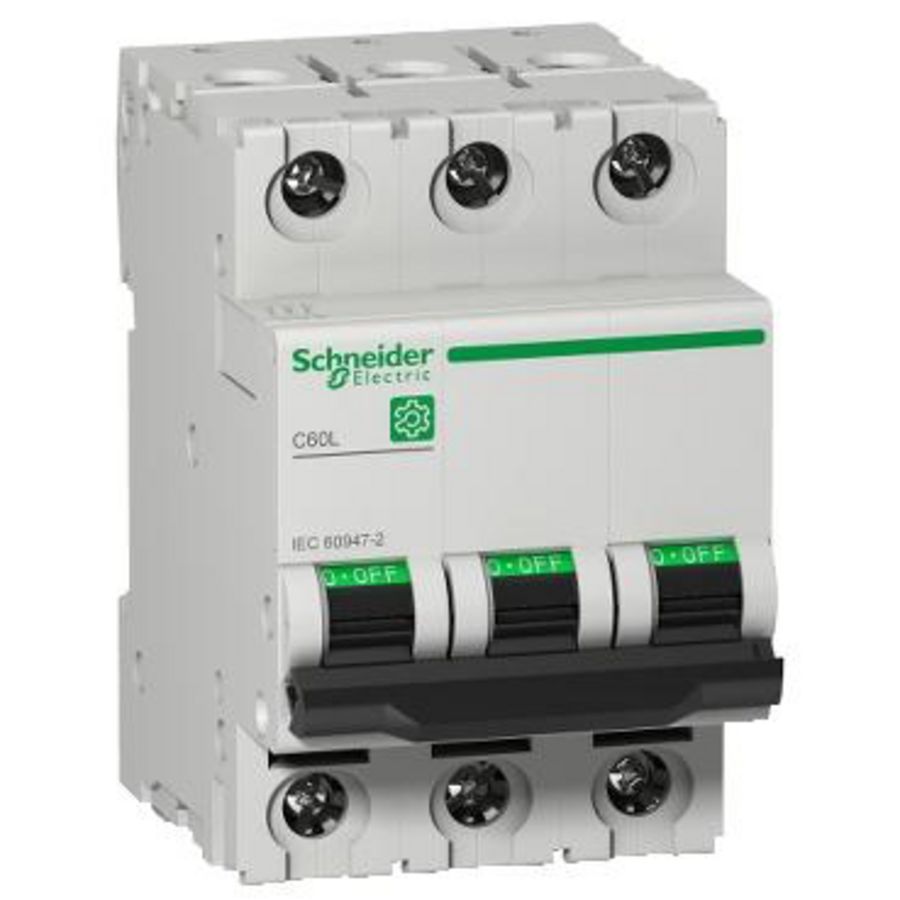 Installatieautomaat 3-polig In= 1A C-karakteristiek Multi9 C60L