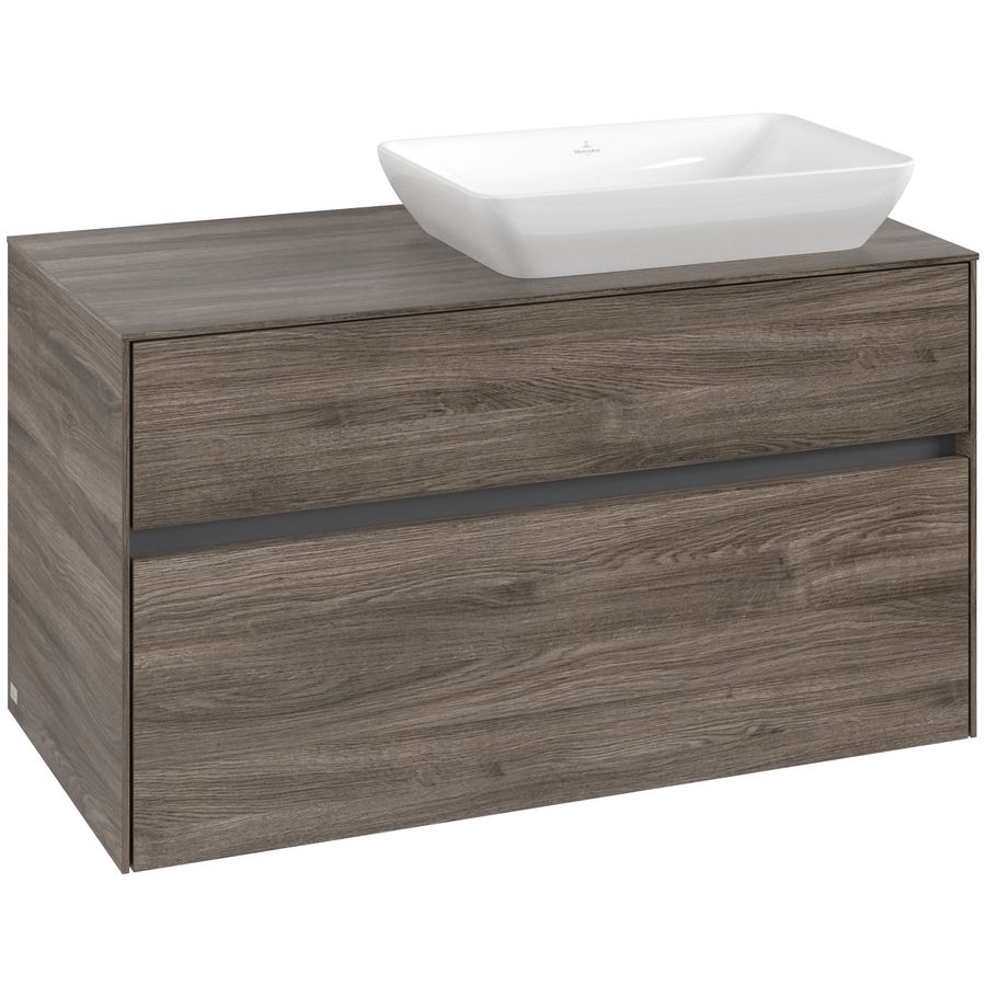 Wastafelonderkast Collaro 1000x548x500mm Sto.Oak C11100RK