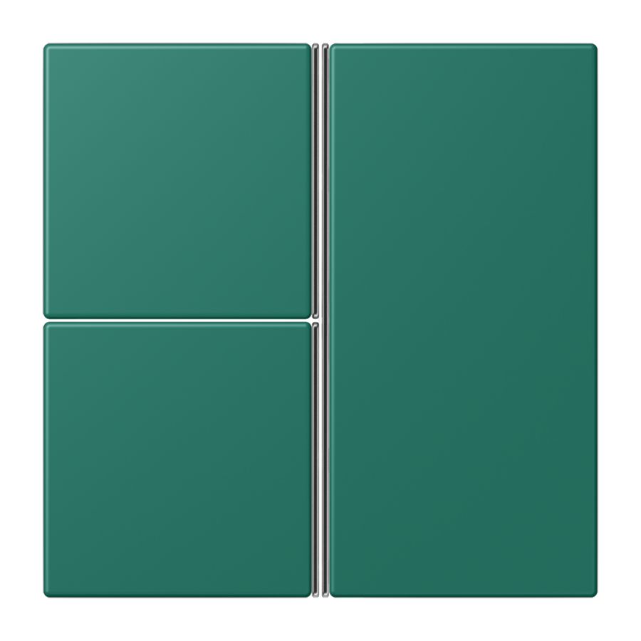 Tastafdekking F40 3-voudig compleet LC32040 KNX