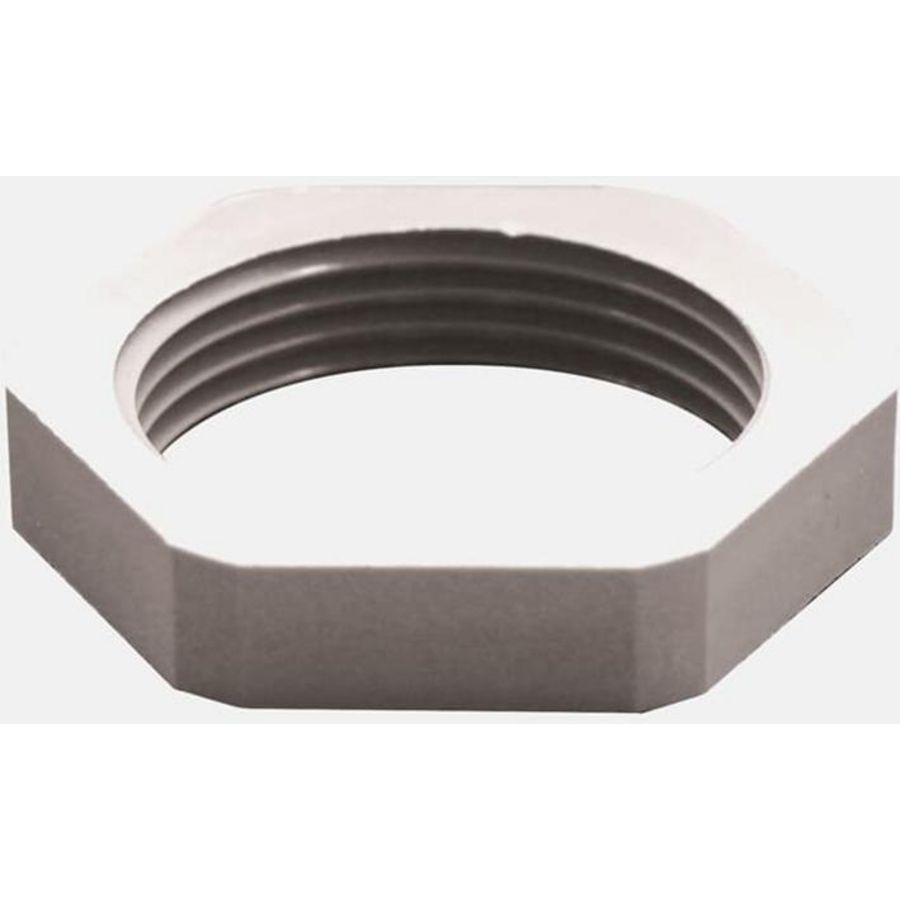 Locknut Polyamide 6+25 glasvezel 1/2NPT Grijs RAL7001