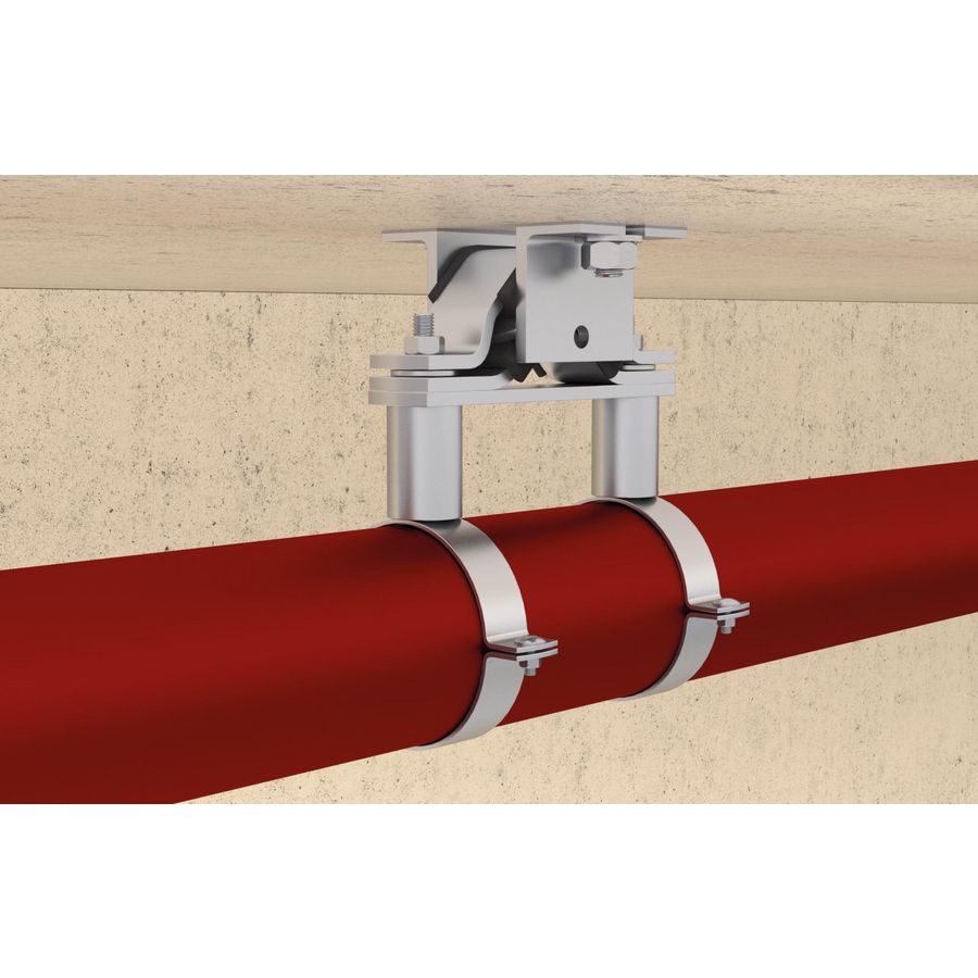 Geisoleerd vast punt FIXPOINT FSFP 3" tbv opvangen thermische uitzetting