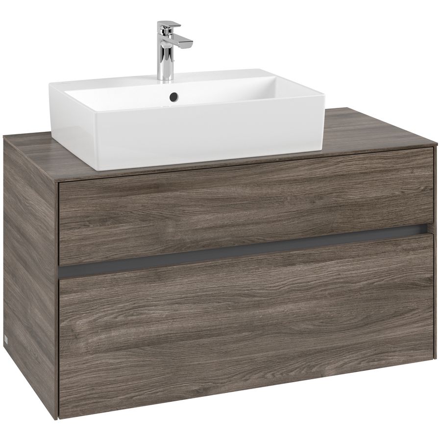 Wastafelonderkast Collaro 1000x548x500mm Sto.Oak C12600RK