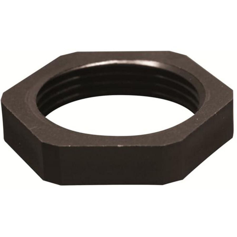 Locknut Polyamide 6+25 glasvezel 1/2NPT Zwarte RAL9005