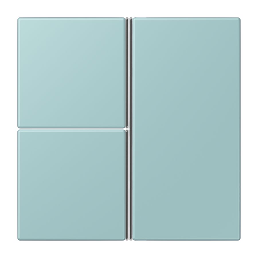 Tastafdekking F40 3-voudig compleet LC32033 KNX