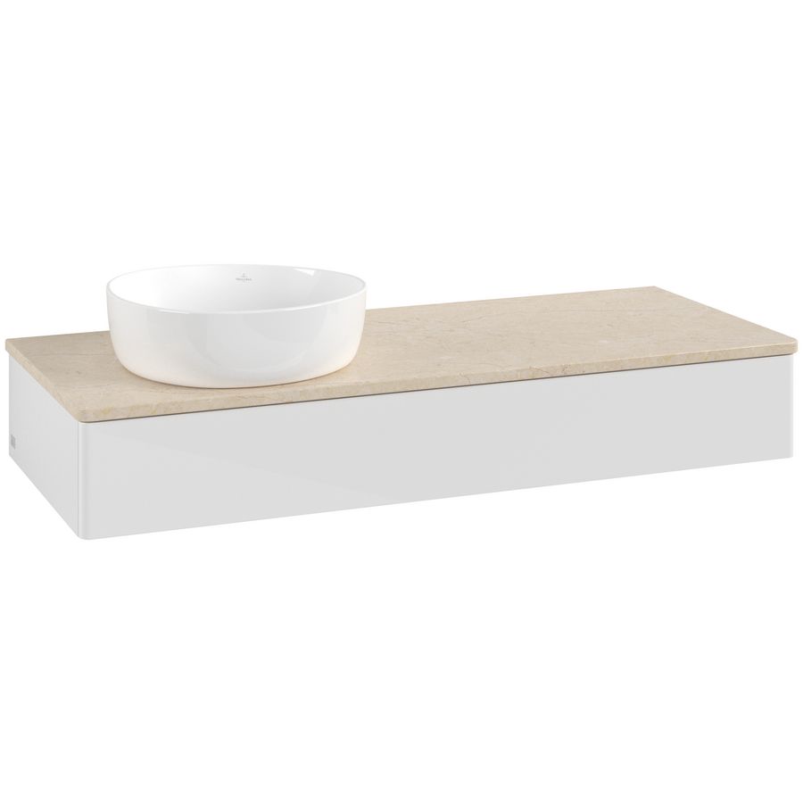 Wastafelonderkast Antao 1200x190x500mm G.White.L K11013GF
