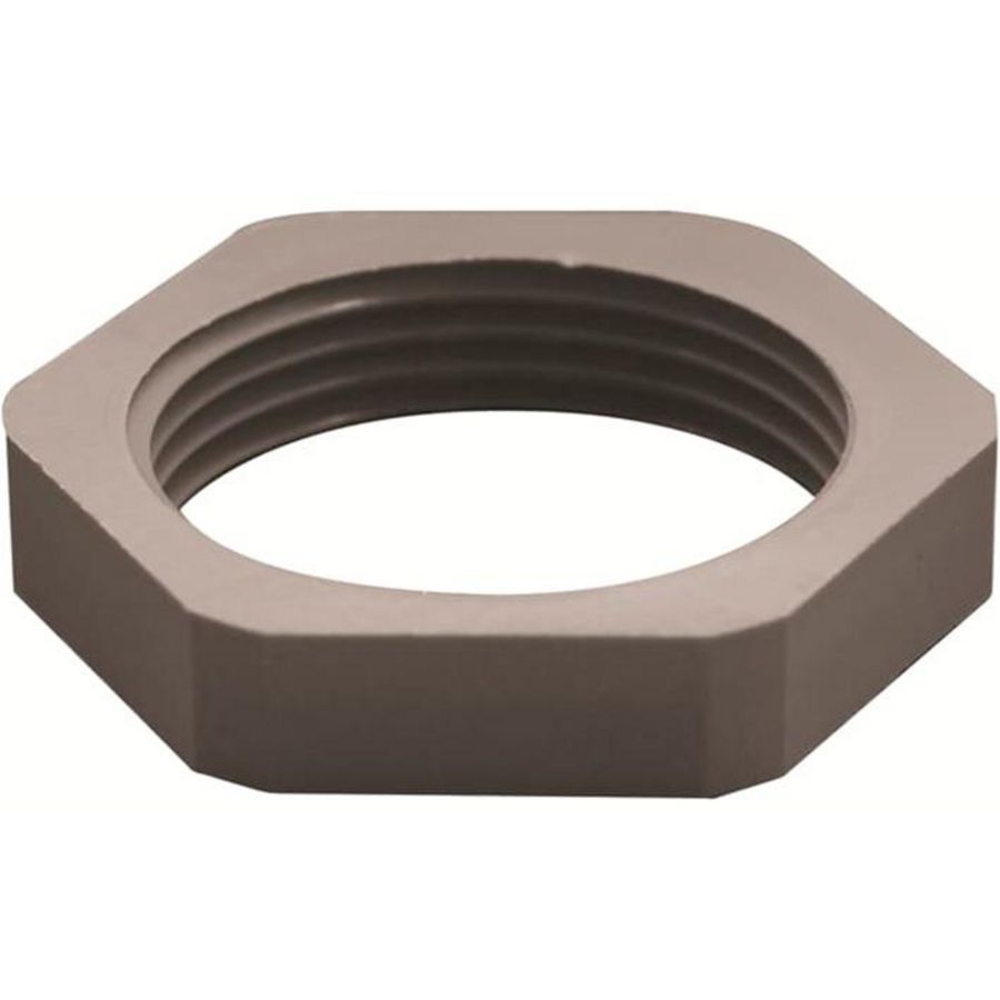 Locknut Polyamide 6+25 glasvezel 1/2NPT Grijze RAL7035