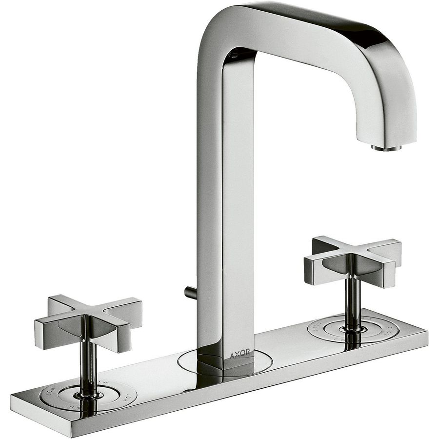 AXOR Citterio driegats wastafelmengkraan+kruisgrepen chroom 39134000