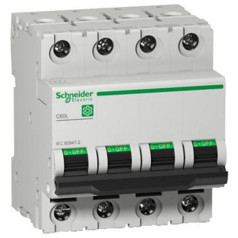 Installatieautomaat 4P In= 10A C-karakteristiek Multi9 C60L