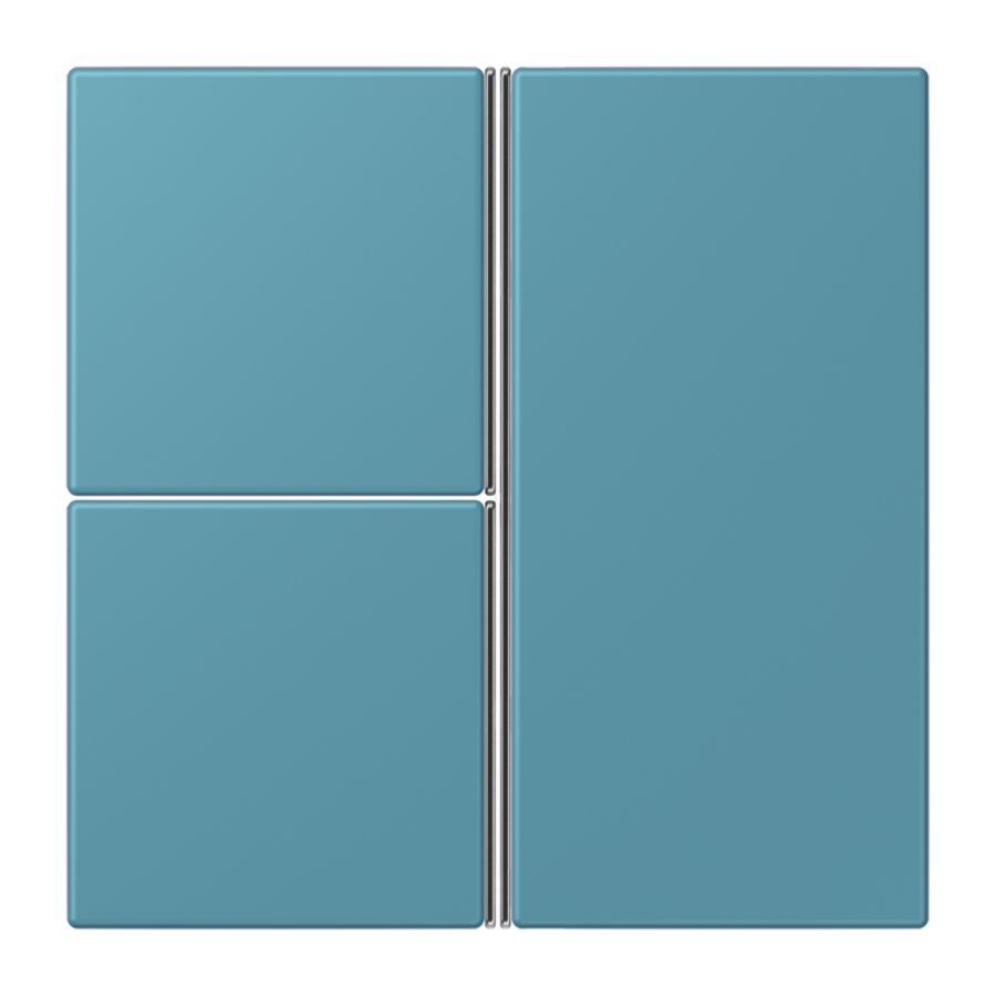 Tastafdekking F40 3-voudig compleet LC32031 KNX