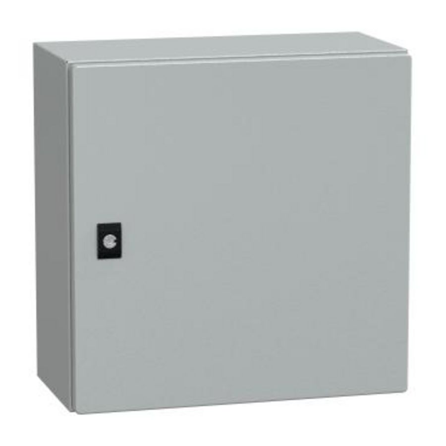 Deur 400x400x200mm IP66 / IK10 RAL7035 Spacial CRN