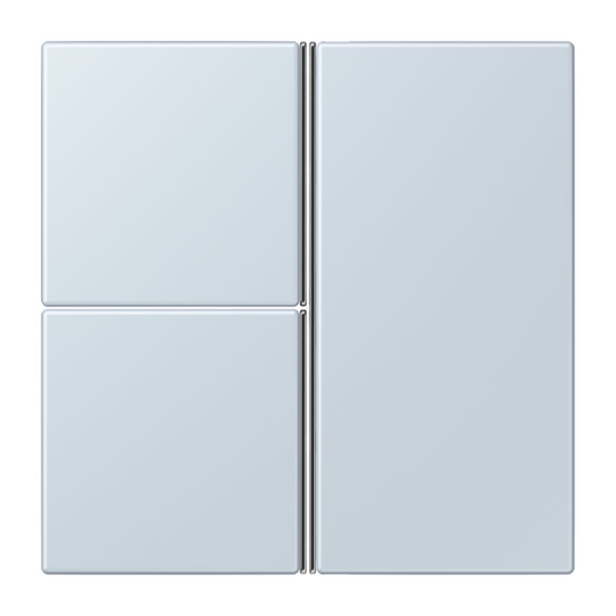 Tastafdekking F40 3-voudig compleet LC32023 KNX
