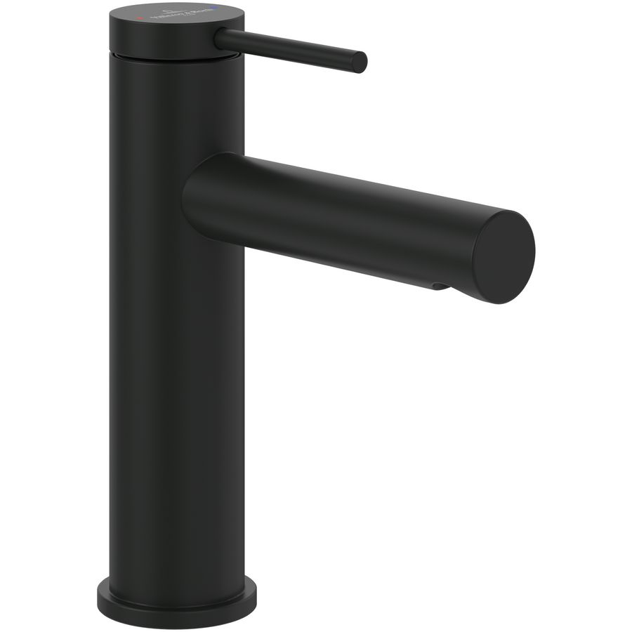 Eengreeps wastafelkraan Loop & Friends Matt Black TVW106102153K5