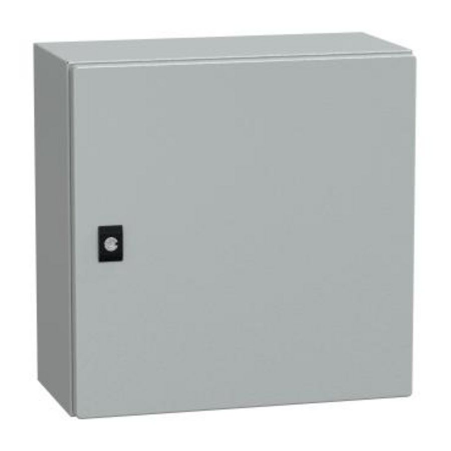 Deur montageplaat 400x400x200mm IP66/IK10 RA Spacial CRN