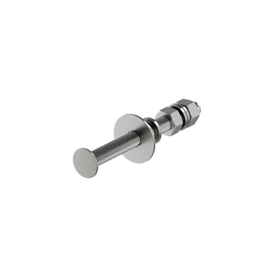 Draadstang betonsokkel 340mm rvs A2 1.4301 VVE=3