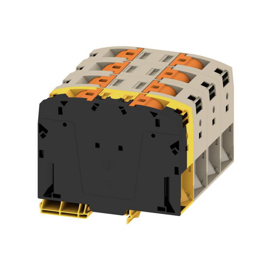 Doorvoer terminal blok PUSH IN d. beige 150mm2 309 A