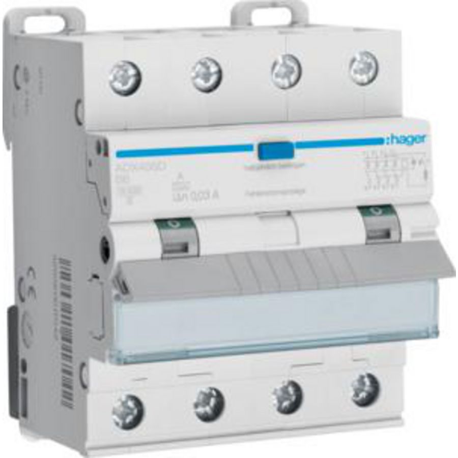 Aardlekautomaat 4P 6A B-karakteristiek 10kA 30mA klasse A