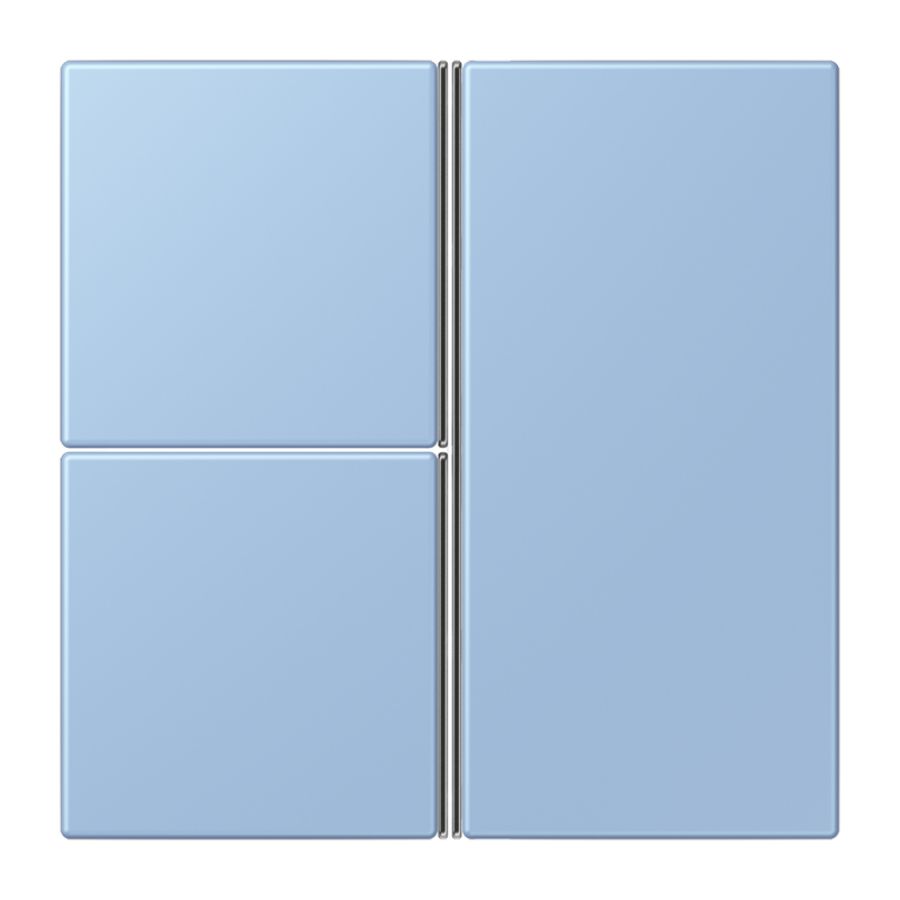Tastafdekking F40 3-voudig compleet LC32021 KNX