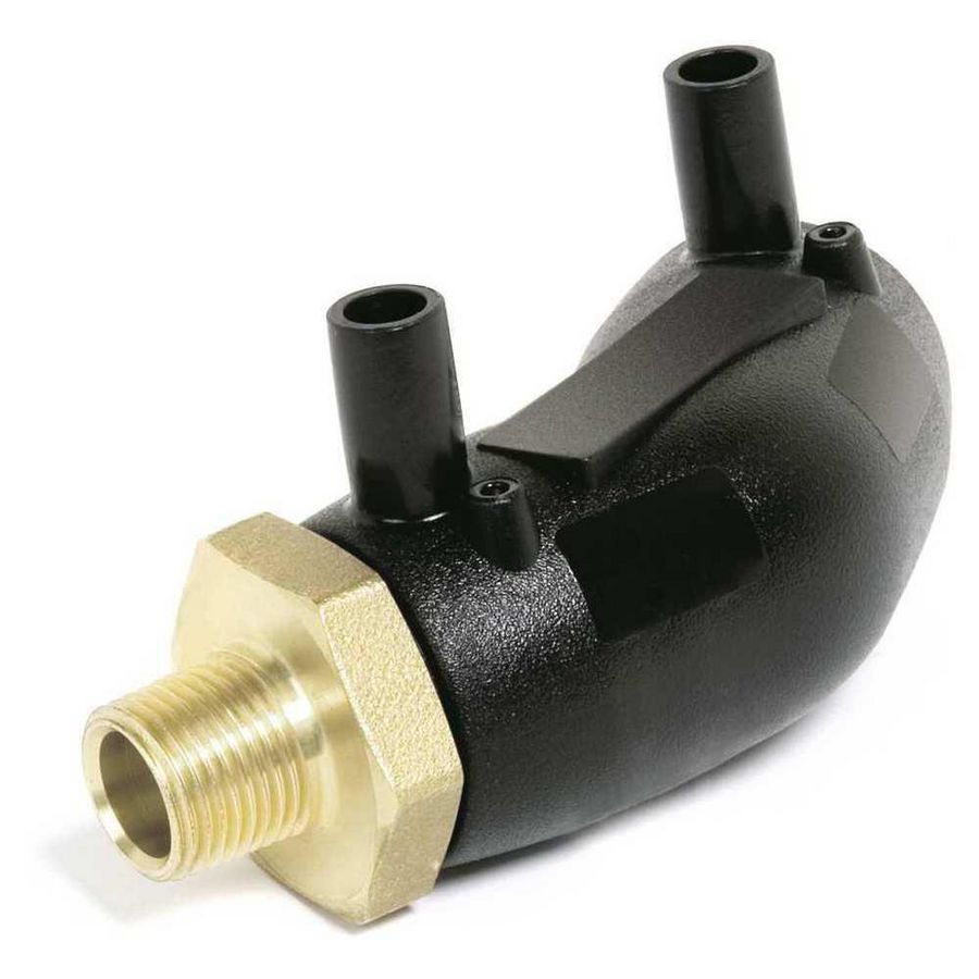 Puntknie 45° ESM SMARTFUSE PE100/mess. elektrolas 32x1"bt.dr.