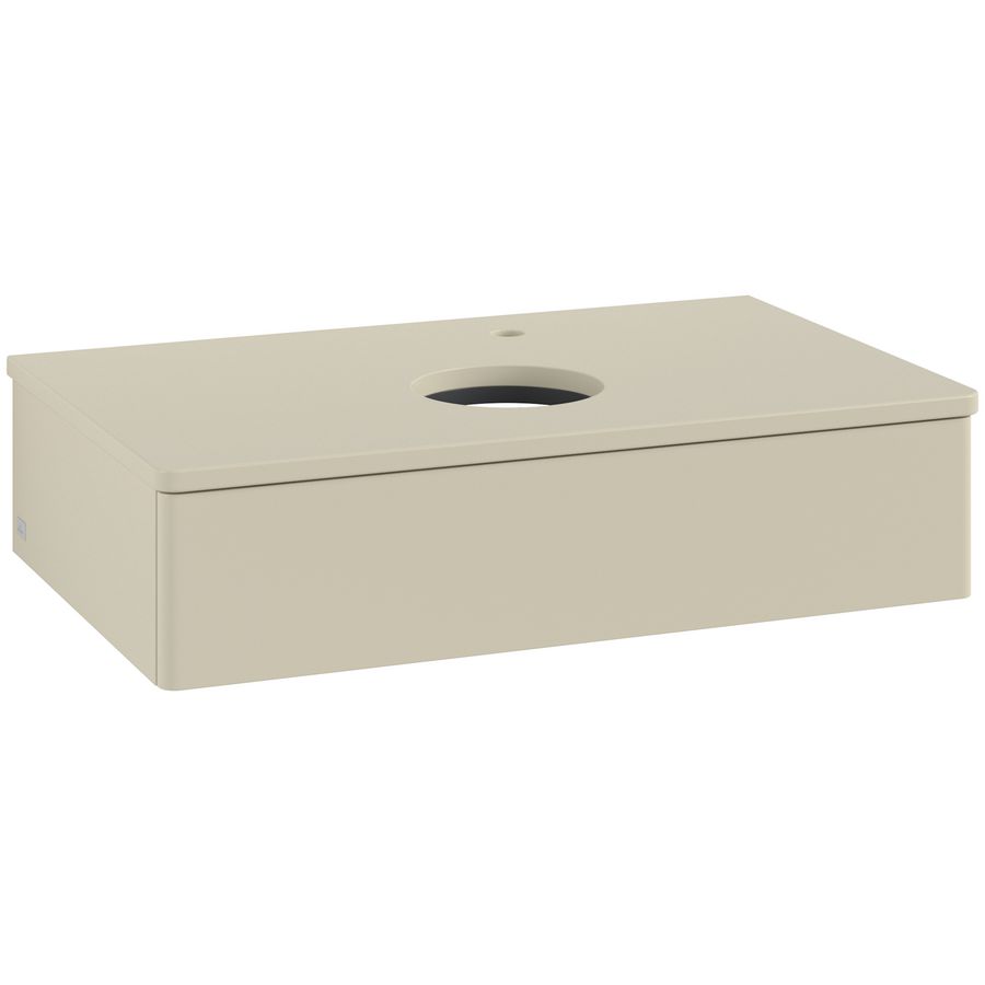 Wastafelonderkast Antao 800x190x500mm S.Grey Matt Lacquer K08050HJ