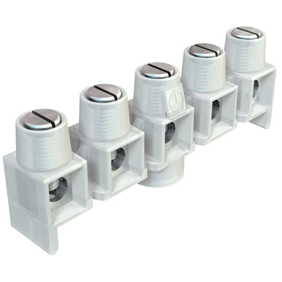 Klemmenstrook 4mm² polyam natur VVE=50