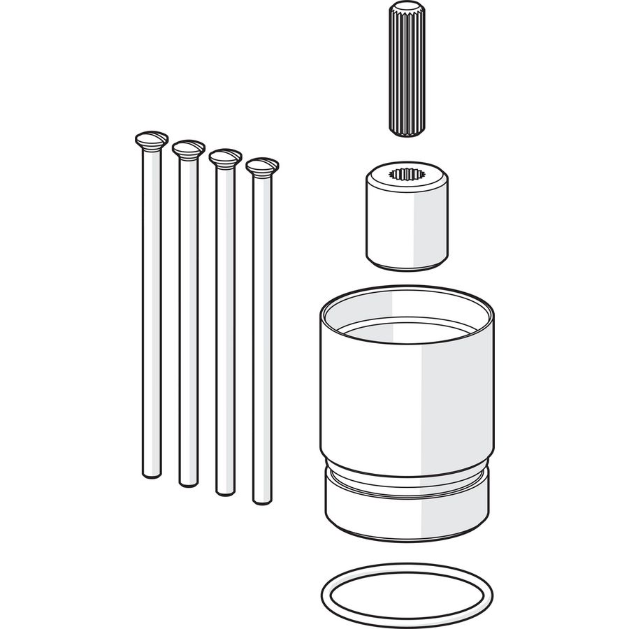 Inbouwverlengstuk kompleet 30 mm 59914627