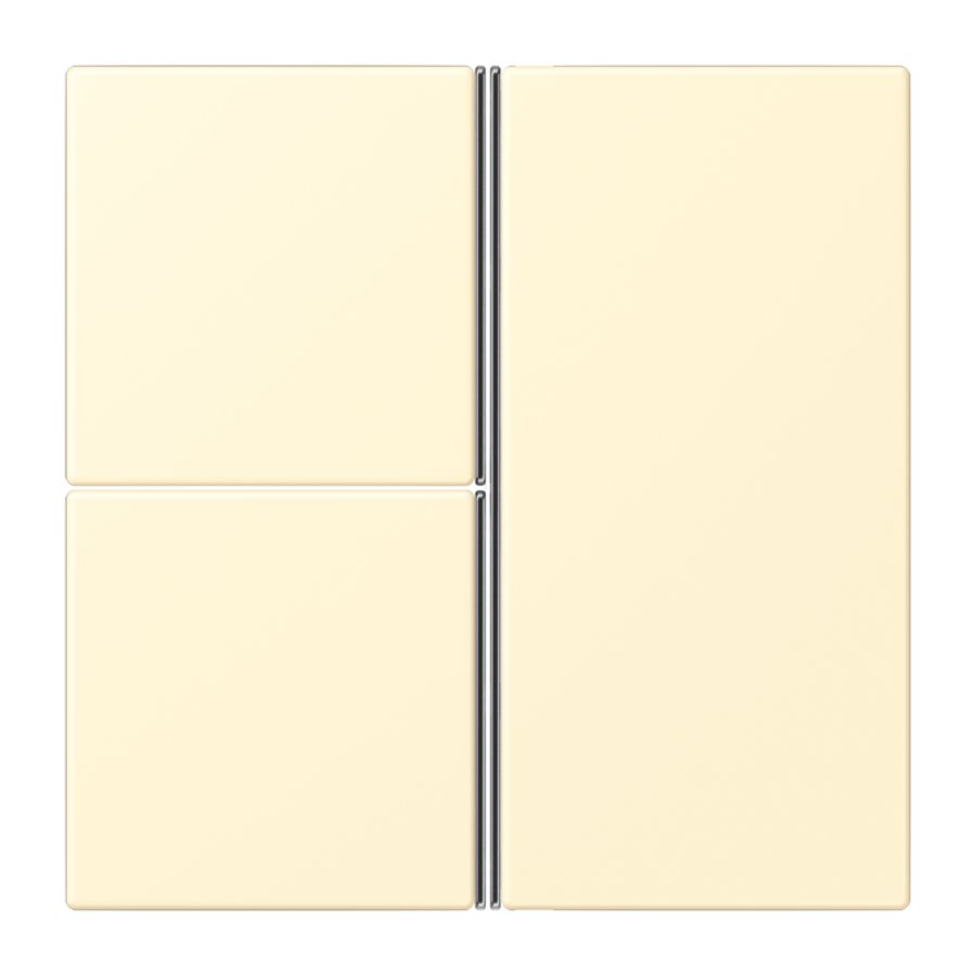 Tastafdekking F40 3-voudig compleet LC32001 KNX