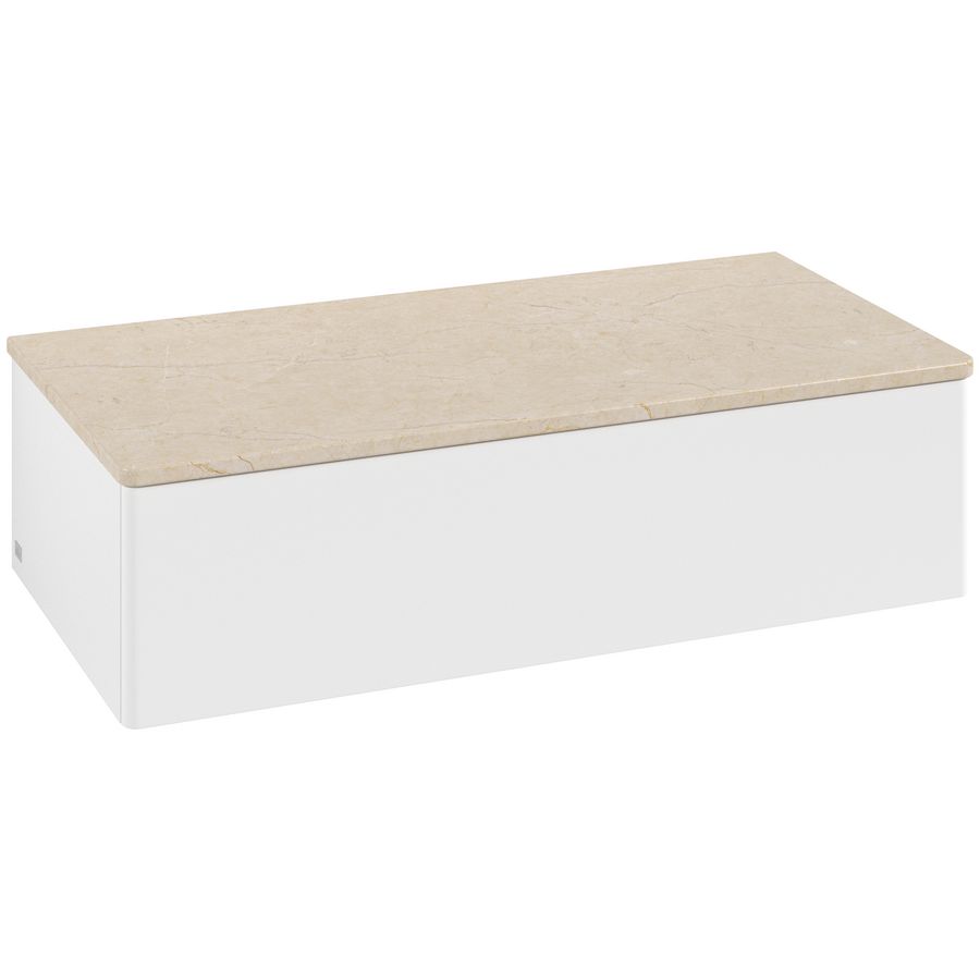 Sideboard Antao 1000x268x500mm White Matt Lacquer L40003MT