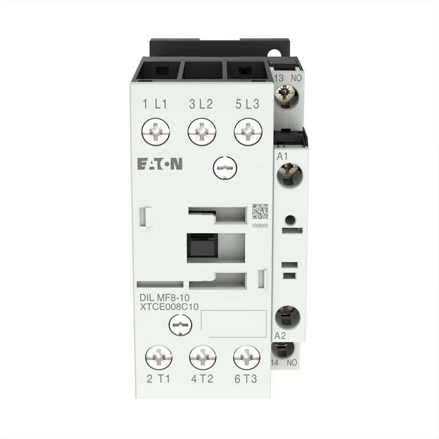 Magneetschakelaar DILMF8-10(RAC24) (24VAC 40/60Hz) 3kW 1m 0v