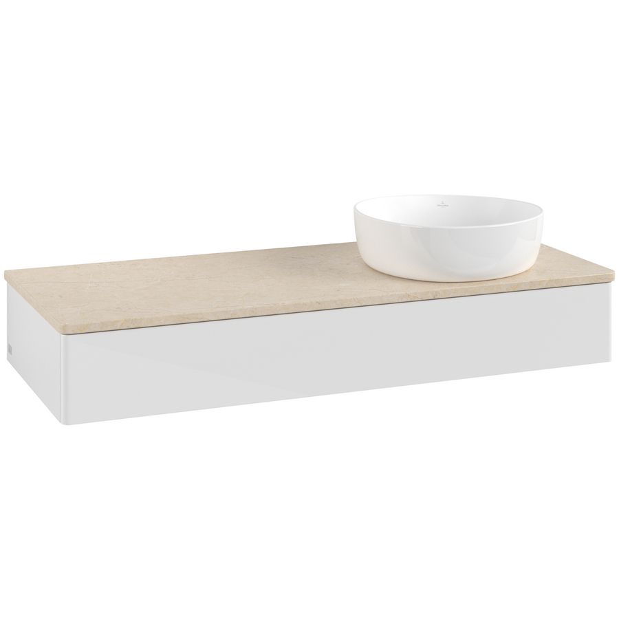 Wastafelonderkast Antao 1200x190x500mm G.White.L K12013GF