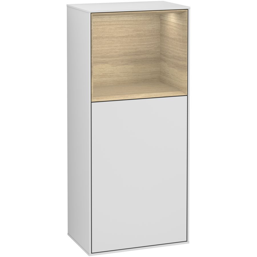 Zijkast Finion 418x936x270mm White Matt Lacquer F510PCMT