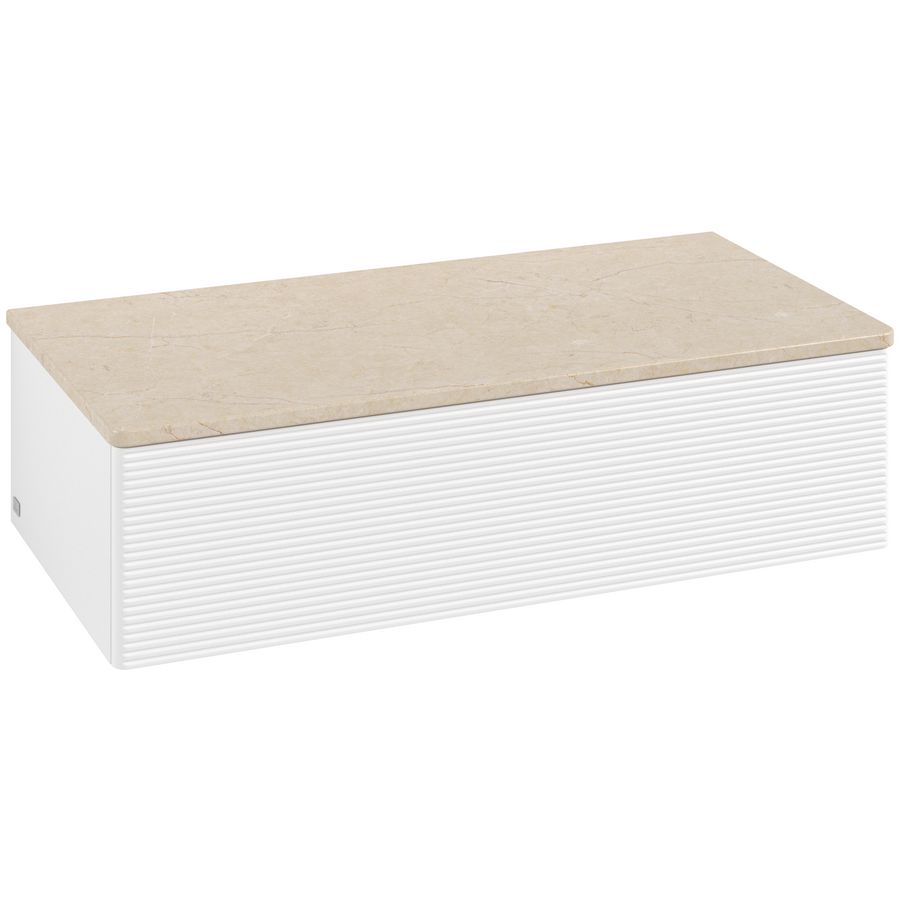 Sideboard Antao 1000x268x500mm White Matt Lacquer L40103MT