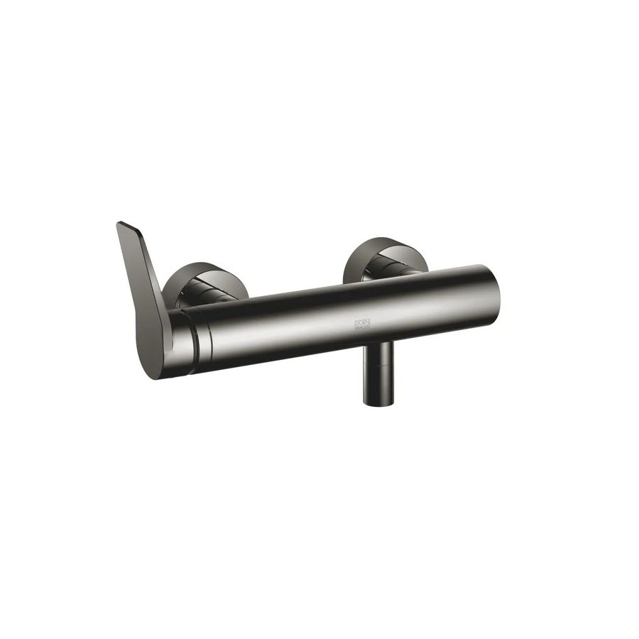 LISSÉ Eengreeps douchemengkraan v. wandmontage Dark Chrome