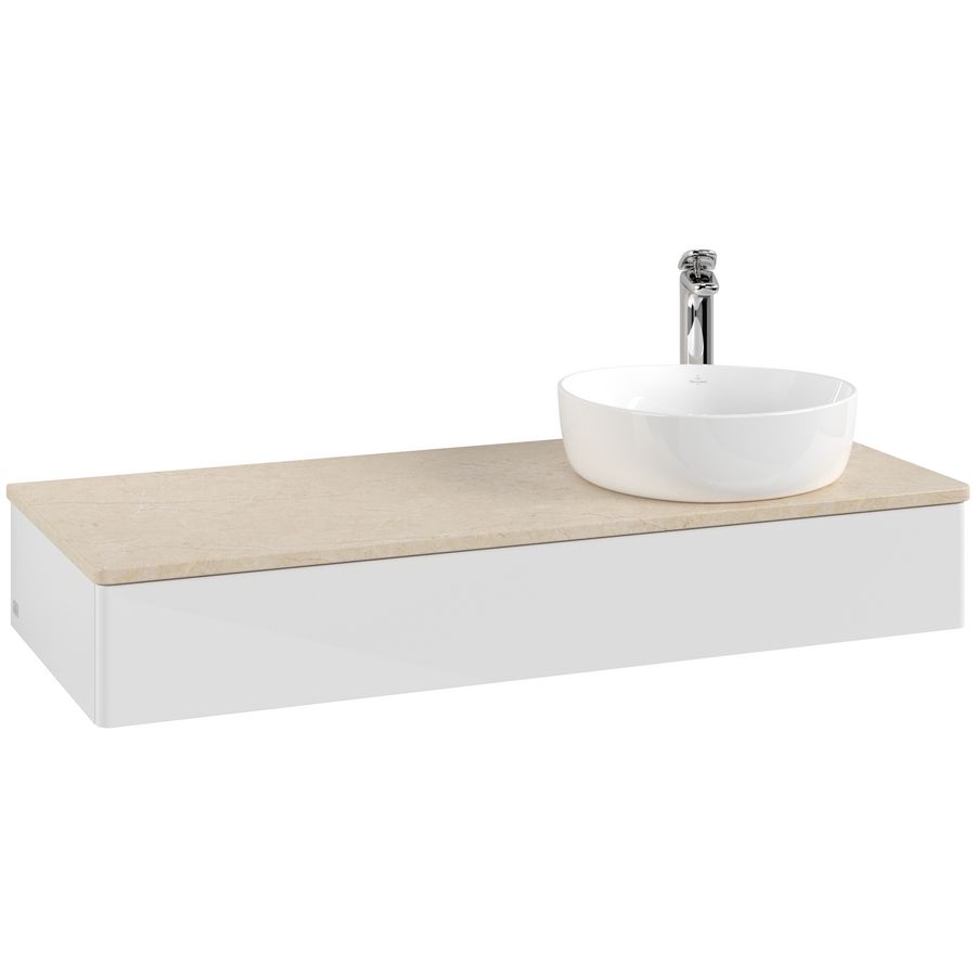 Wastafelonderkast Antao 1200x190x500mm G.White.L K12053GF