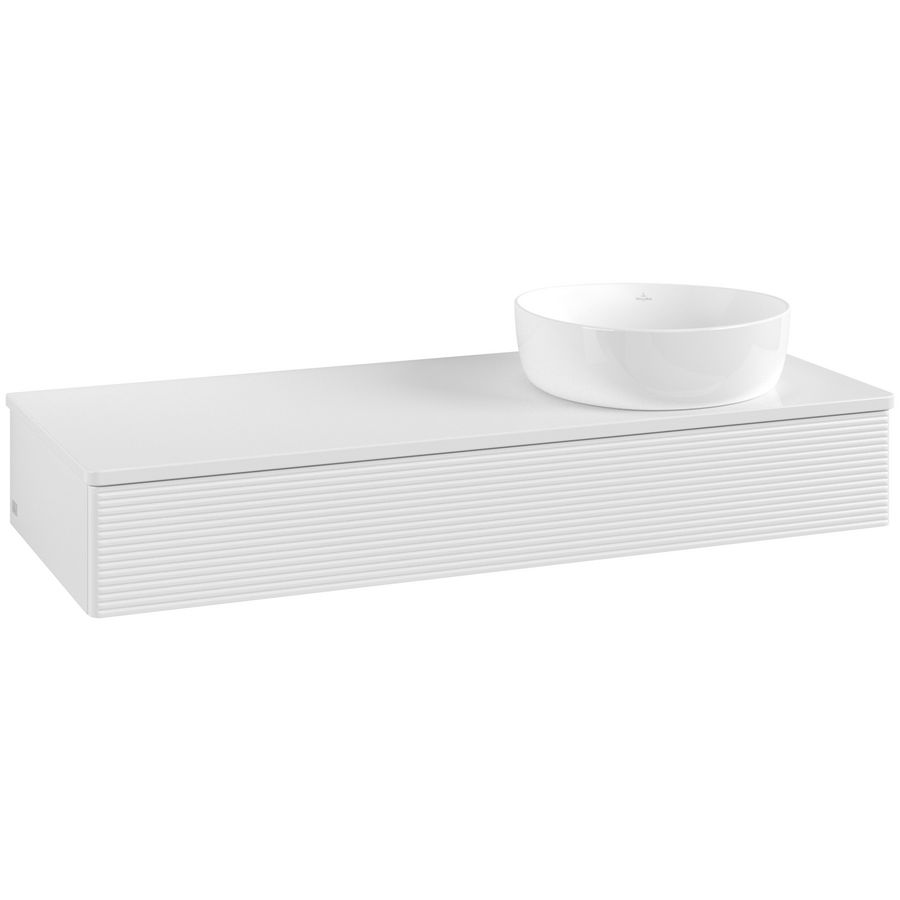 Wastafelonderkast Antao 1200x190x500mm G.White.L K12110GF