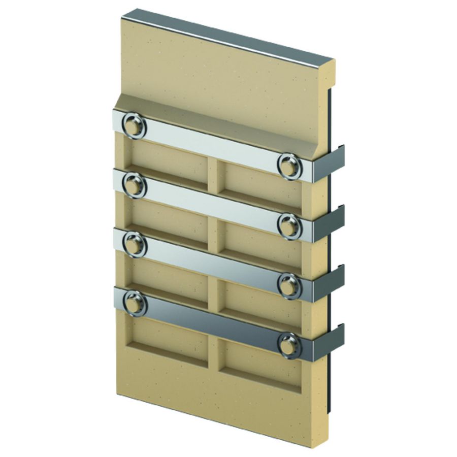 V200S Sealin 0-20 Eindplaat verz.st.rand VVE=10