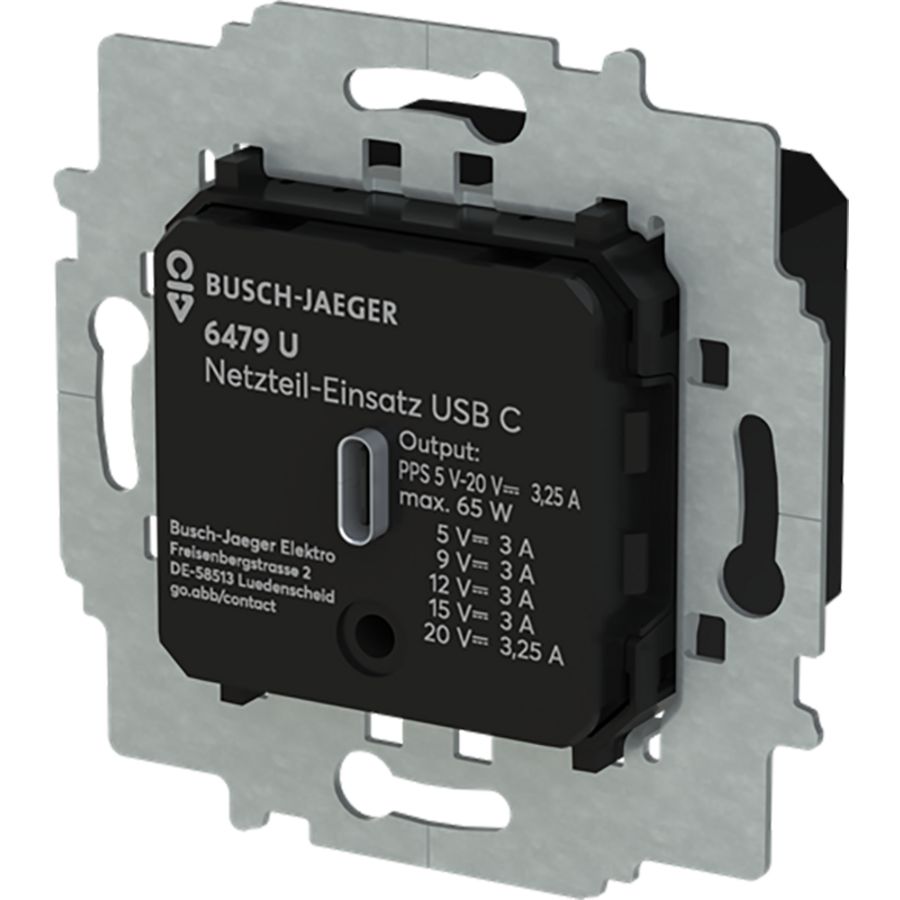 USB-C netvoedingssokkel 65W