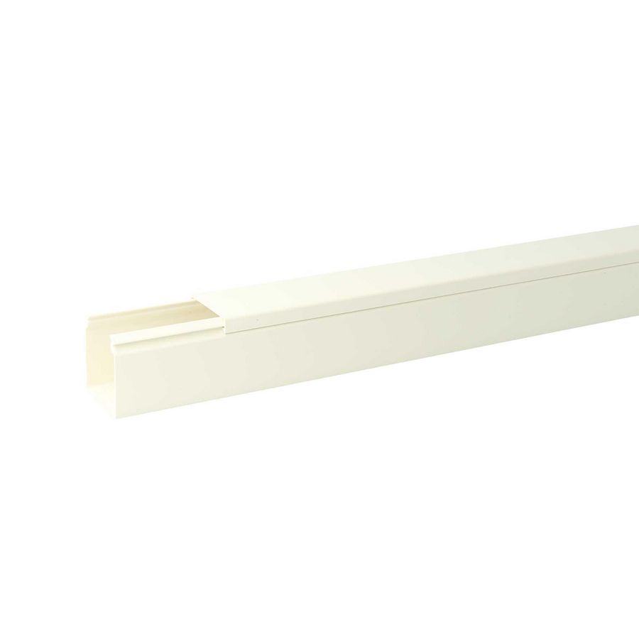 Lengte a 2m. Leidingkanaal KK 40x40 kabelkoker creme