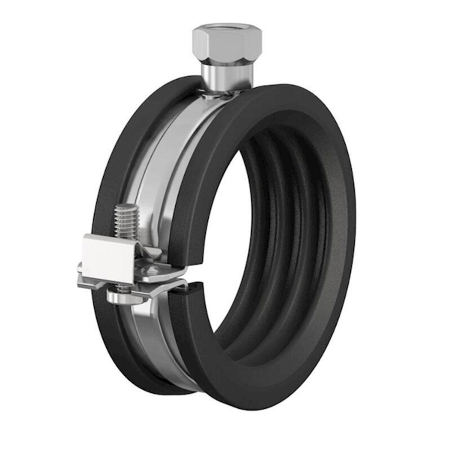 Pijpbeugel universeel FlamcoFix BSA M8/10 Ø29-33mm met inlage VVE=10