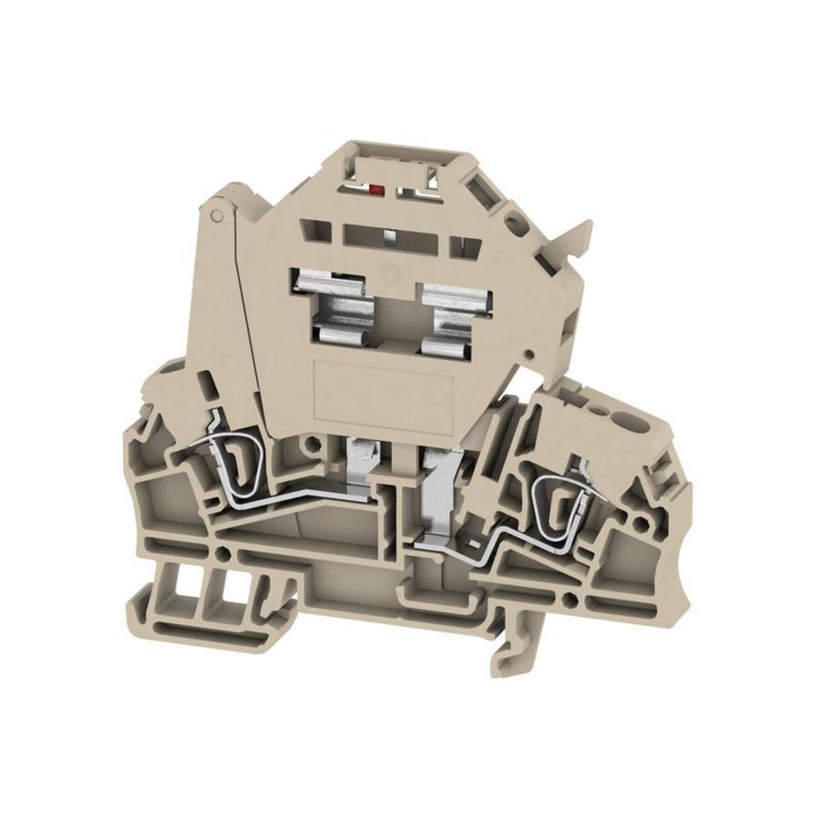 Zekeringsklem d.beige 2.5mm² 6.3A 2 1616410000 VVE=50