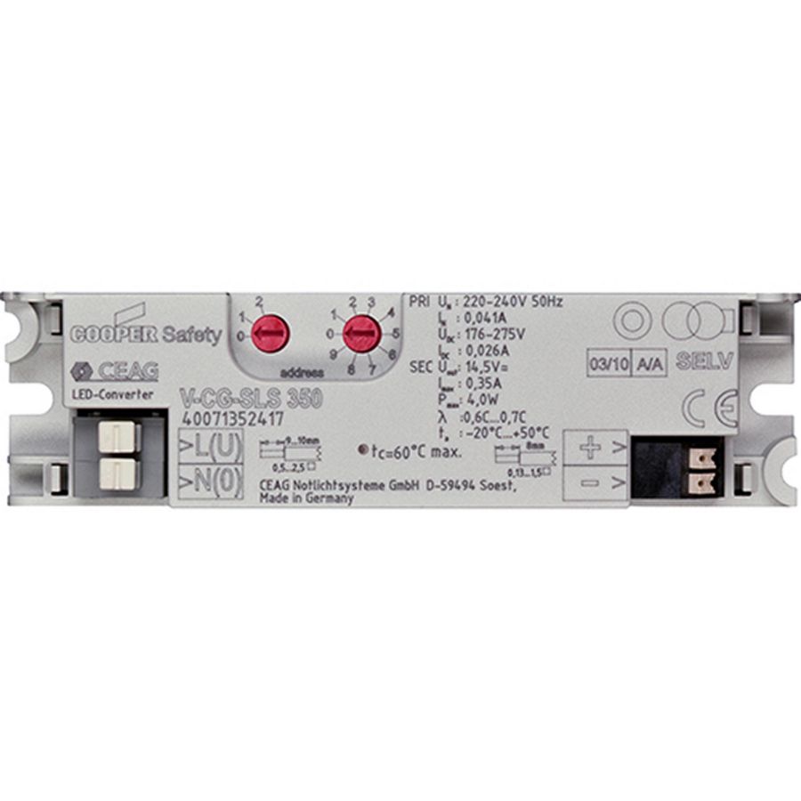 Adresseerbare CG-S LED driver 350 mA max. 4 LEDs