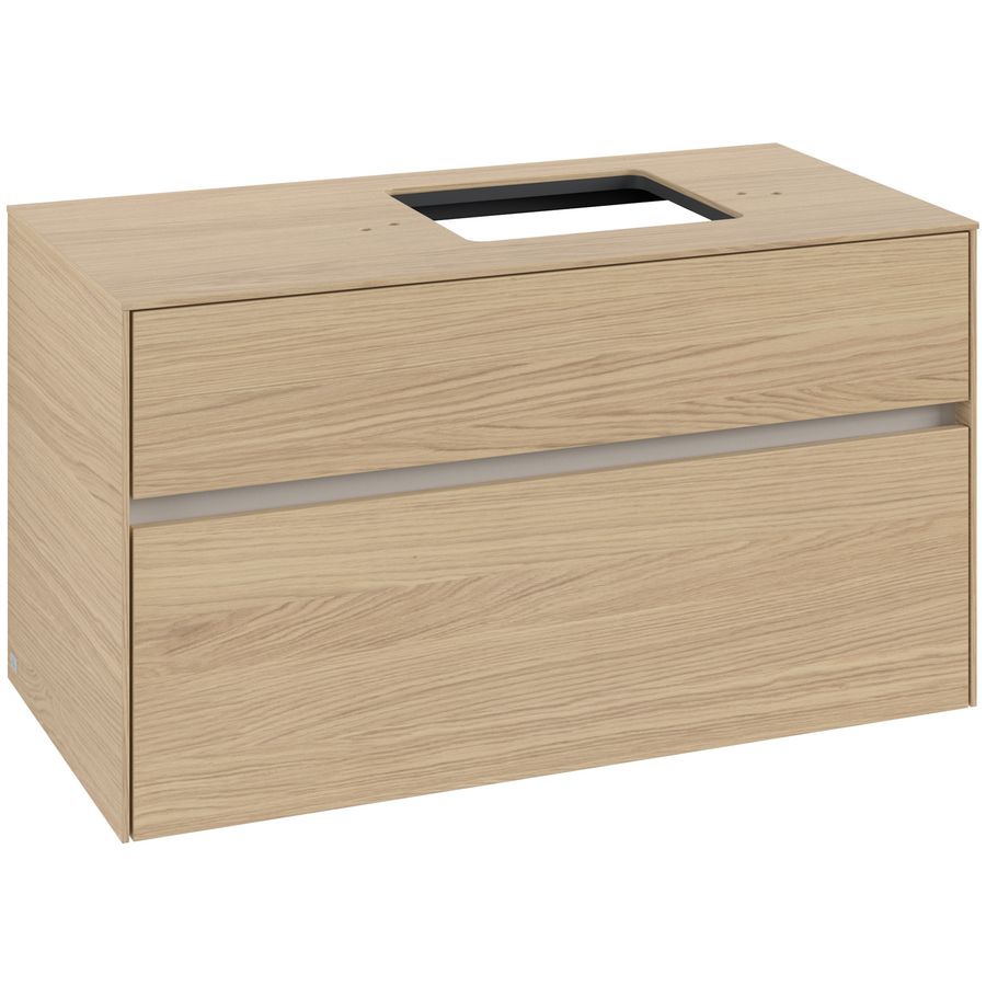 Wastafelonderkast Collaro 1000x548x500mm Nord.Oak C12700VJ