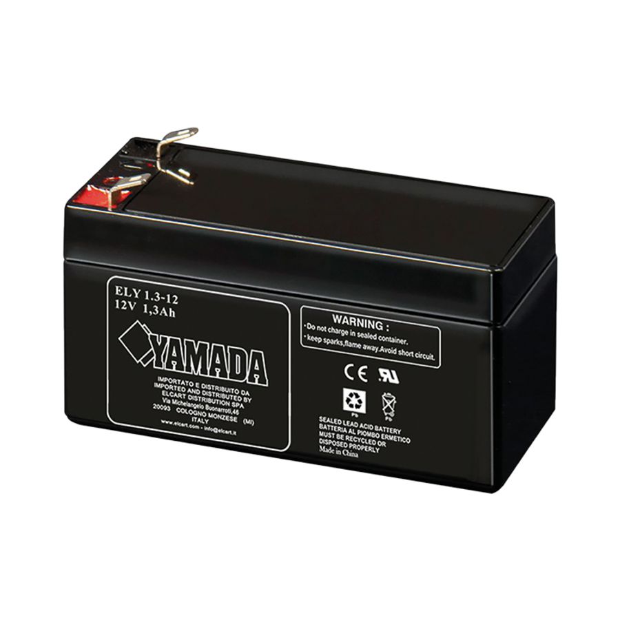 Loodbatterij 12V dc/1,1 ah