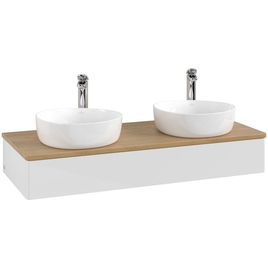 Wastafelonderkast Antao 1200x190x500mm G.White.L K13051GF