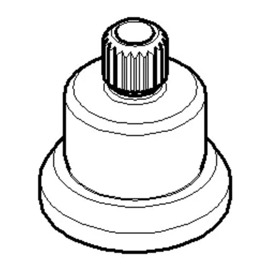 Bevestiging kapmontage 19,4x24mm chr