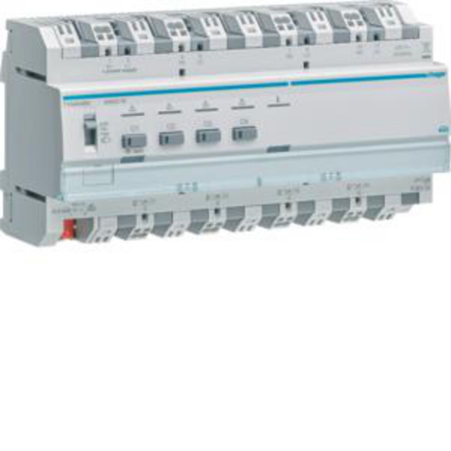 Dimactor bussysteem KNX universele dimmer 4x600 W multi-fase