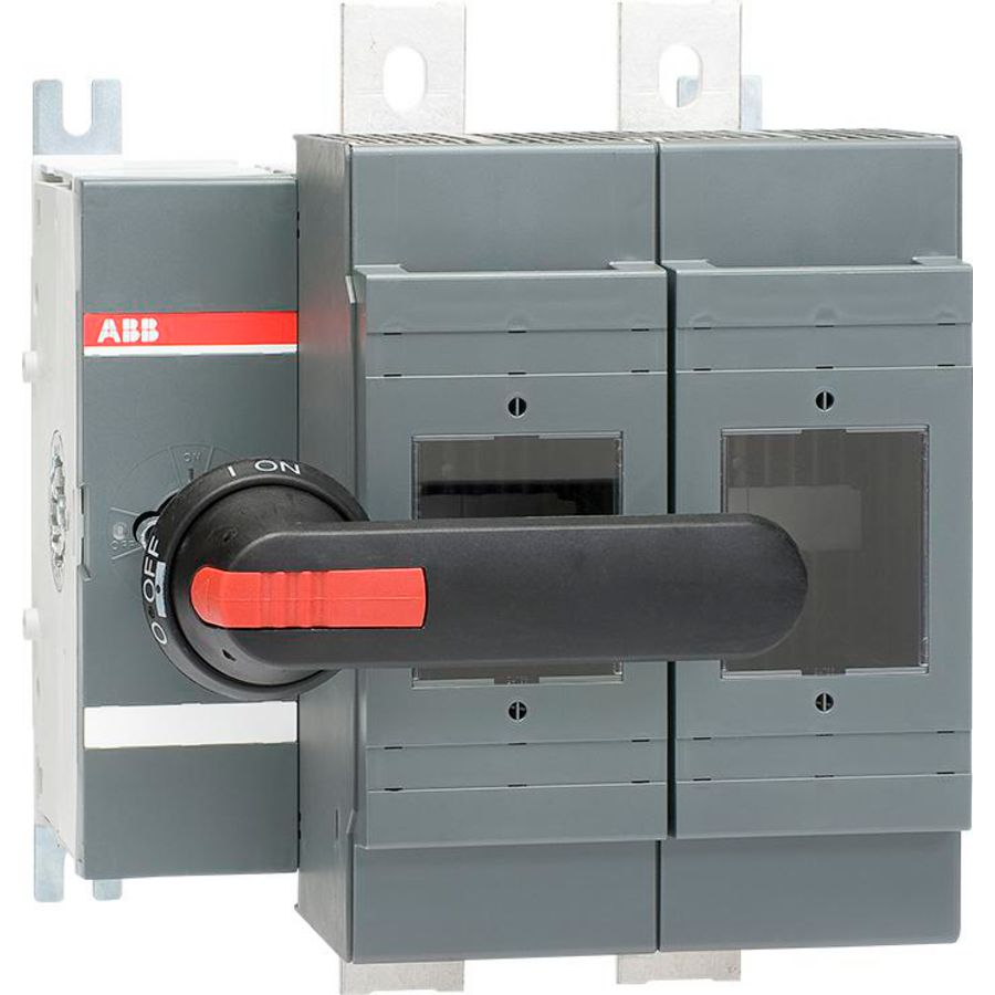Veilighedenlastscheider OS 800A 2P din 3 mechanisme links