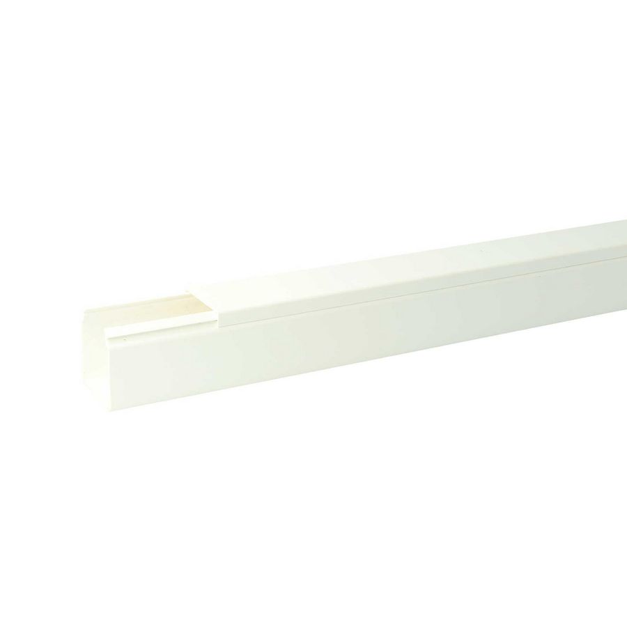 Lengte a 2m. Leidingkanaal KK 40x40 kabelkoker wit